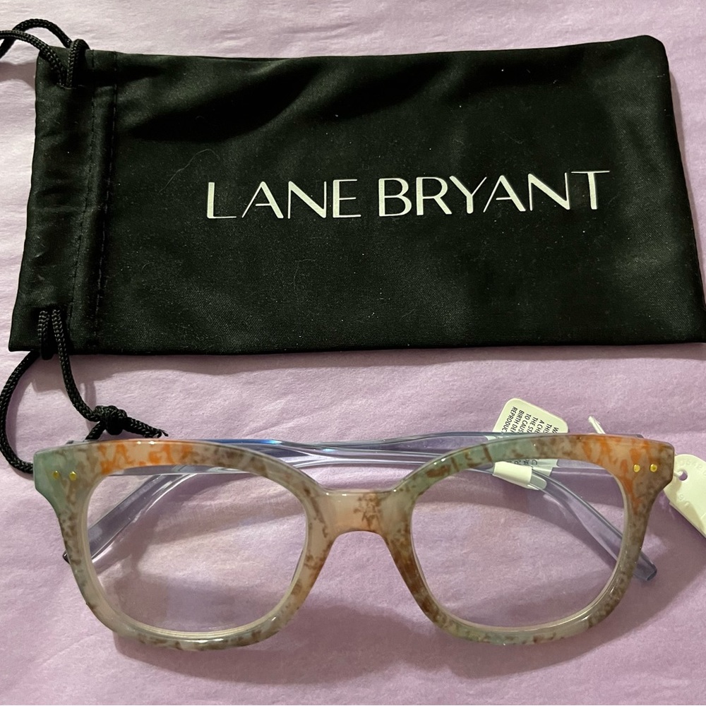 Lane Bryant sunglasses with sleeve.
